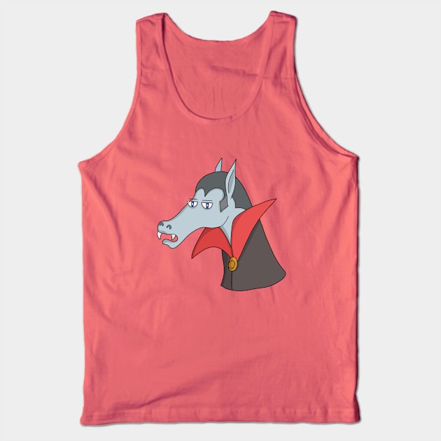 Vampire Horse Tank Top by DiegoCarvalho